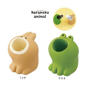 PK-62073-4「印鑑スタンド うさぎ かえる」harapeko animal はらぺこあにまる DECOLE デコレ 印鑑ホルダー 収納 デスク 机 インテリア