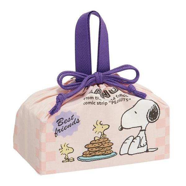 【ネコポス便発送可】664205 ランチ巾着 スヌーピー 80s カフェ 日本製 KB7-A ランチ...
