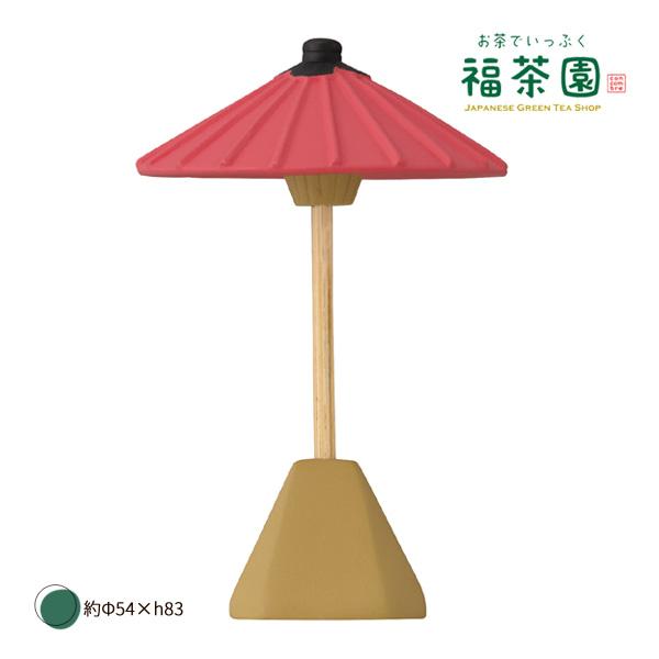 ZCB-38380「お茶屋の和傘」お茶でいっぷく 福茶園 JAPANESE GREEN TEA SH...
