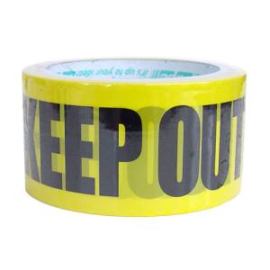 梱包テープ d-tape パッキングテープ KEEP OUT (幅48mm×長さ25m)