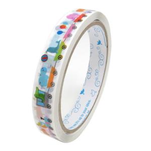 テープ ミニ フィルム d-tape デザインミニテープ アニマルトレイン