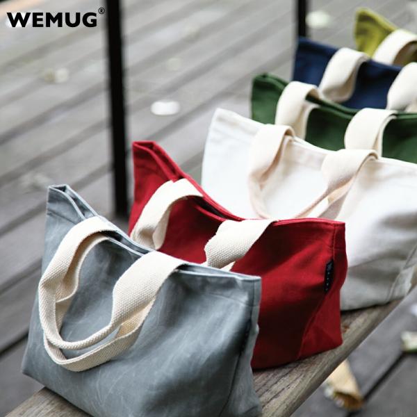 wemug H.A.N.D PALETTE TOTE BAG ランチバッグ ミニトートバッグ キャン...