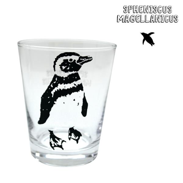 アニマルグラス マゼランペンギン 約200ml コップ ガラス 水族館 子供 ギフト