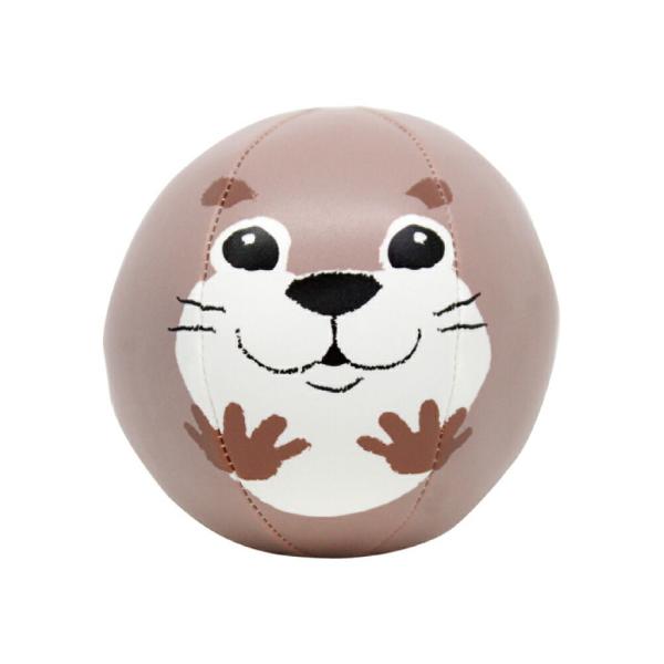 知育 知育玩具 おもちゃ 赤ちゃん softoy ミニトイボール カワウソ
