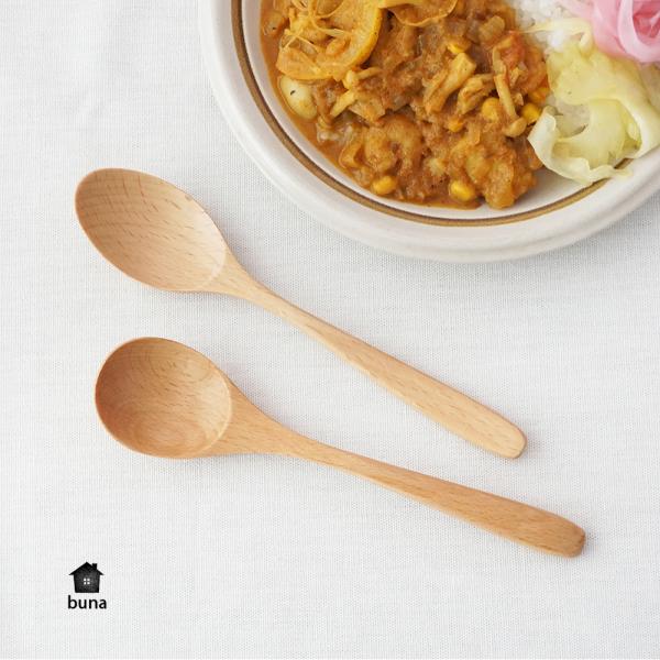 スプーン カトラリー 木のスプーン 北欧 おしゃれ かわいい 女性 女子 木 木製 天然木 スープ ...