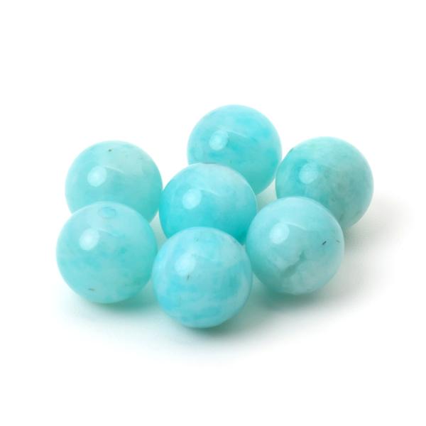 【粒売り/バラ売り】アマゾナイト（ペルー産） 8mm