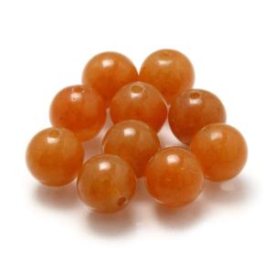 【粒売り/バラ売り】オレンジアベンチュリン 6mm