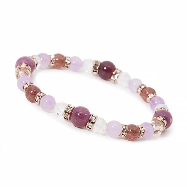 7月誕生石 ルビーブレスレット レディース