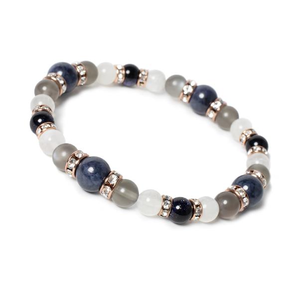 9月誕生石 サファイアブレスレット レディース