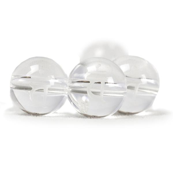 【粒売り/バラ売り】梵字彫刻クリスタル・バン 8mm 未・申