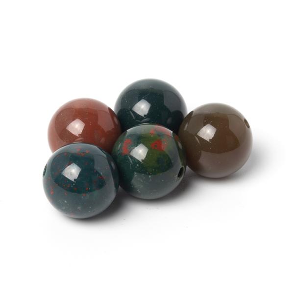 【粒売り/バラ売り】ブラッドストーン 10mm