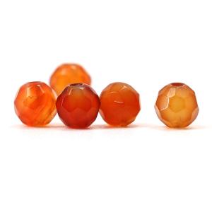 【粒売り/バラ売り】レッドカーネリアン（64面カット） 4mm