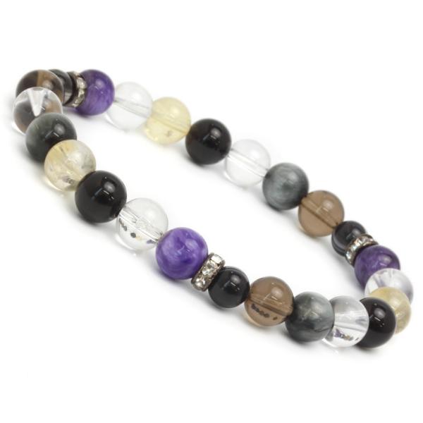 チャロアイト・天眼石 デザインブレスレット