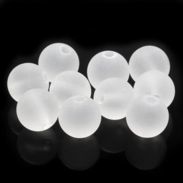 【粒売り/バラ売り】フロスト水晶 6mm