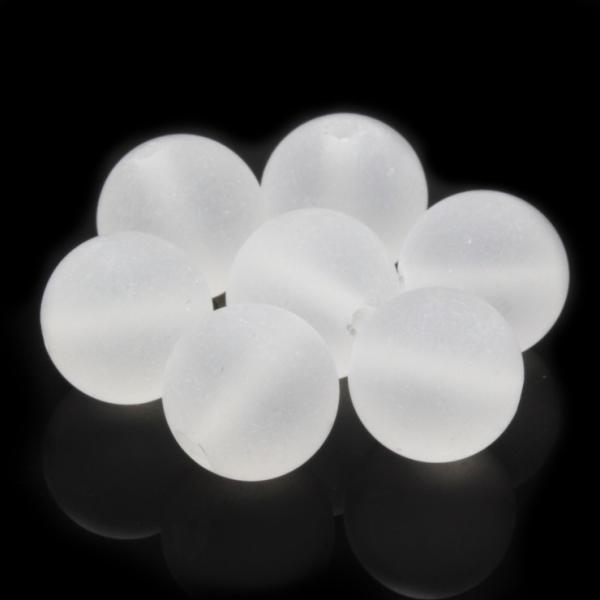 【粒売り/バラ売り】フロスト水晶 8mm