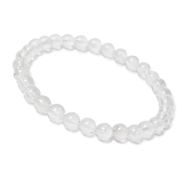 ヒマラヤクリスタル（ガネッシュヒマール）6mm シンプルブレスレット