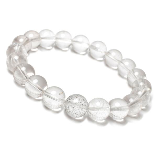 ヒマラヤクリスタル（ガネッシュヒマール）10mm シンプルブレスレット