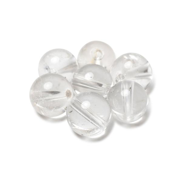 【粒売り/バラ売り】ヒマラヤクリスタル（ガネッシュヒマール）8mm