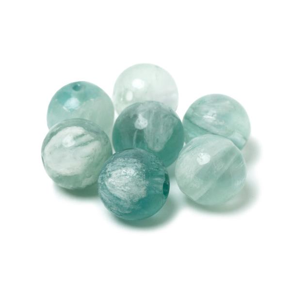 【粒売り/バラ売り】エンジェルフェザーフローライト 8mm