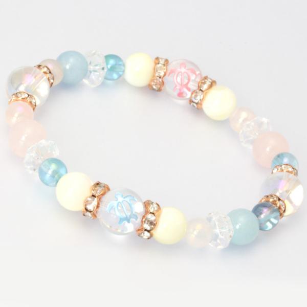 ホヌ・レインボークォーツ デザインブレスレット