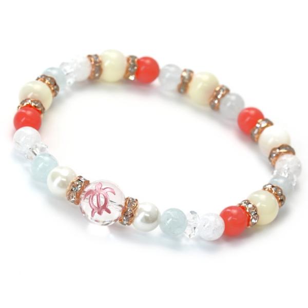 ホヌ・マザーオブパール デザインブレスレット