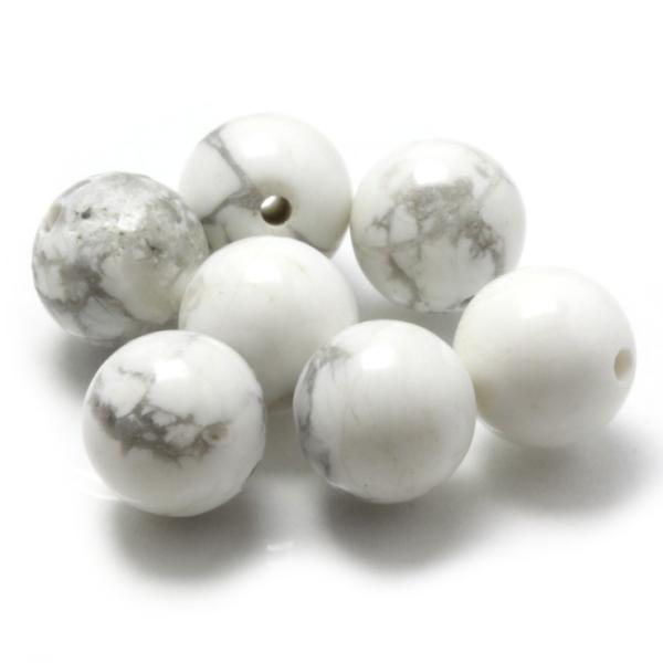 【粒売り/バラ売り】ハウライト(マグネサイト) 8mm