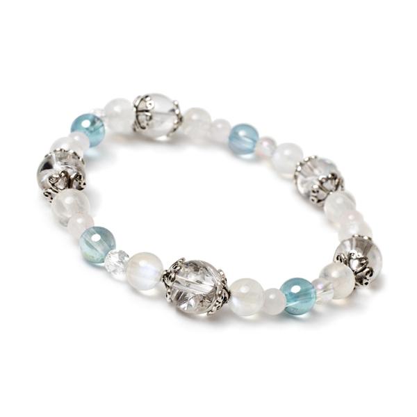 アイリスクォーツ レディース デザインブレスレット