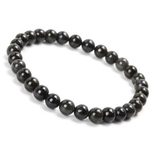台湾産 北投石 天然ラジウム効果 ブレスレット 12mm t538-2533 : 誠安