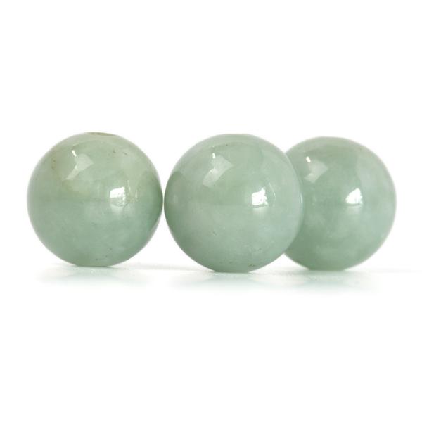 【粒売り/バラ売り】糸魚川翡翠 深緑 10mm