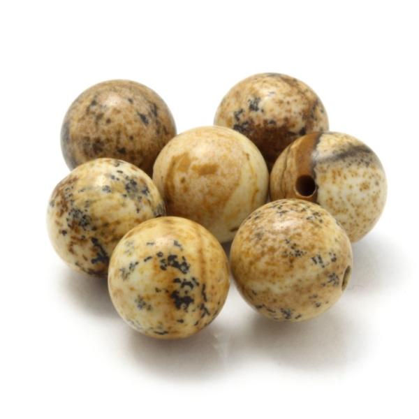 【粒売り/バラ売り】ピクチャージャスパー 8mm