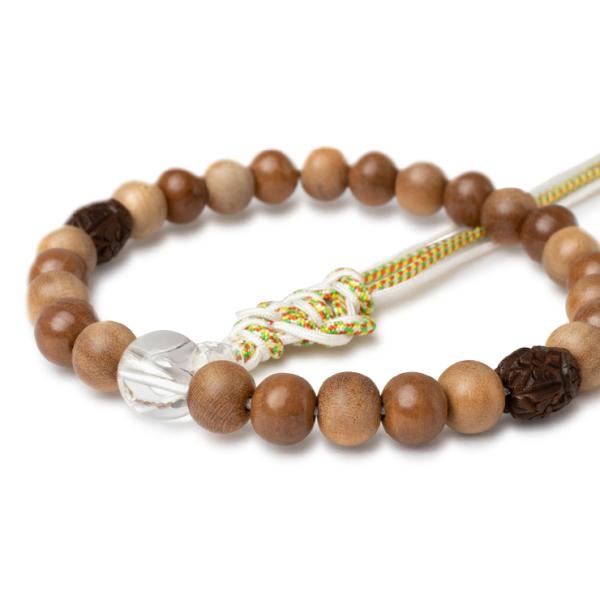 【彩や】京念珠 ふくろう念珠（子ども用）