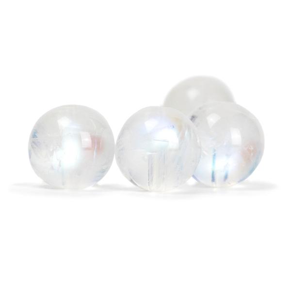 【粒売り/バラ売り】ホワイトラブラドライト 8mm