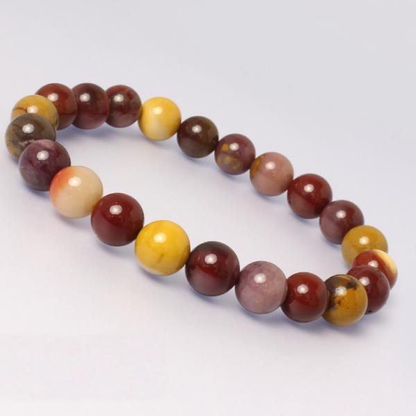 モッカイト8mm シンプルブレスレット