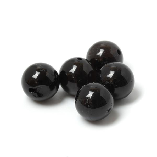 【粒売り/バラ売り】山梨黒水晶 訳あり 10mm