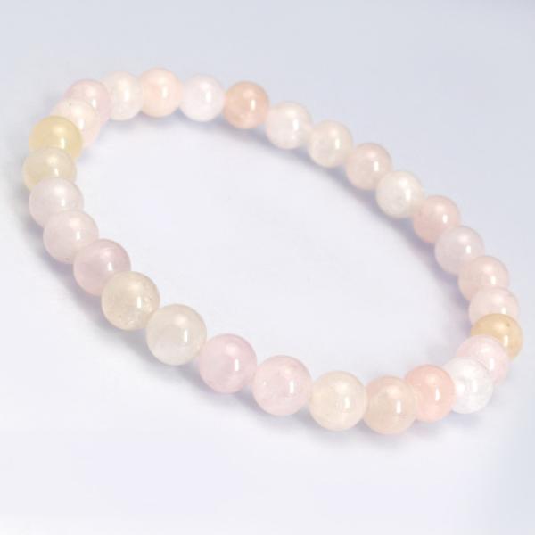 モルガナイト6mm シンプルブレスレット