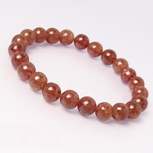 モスコバイト8mm シンプルブレスレット