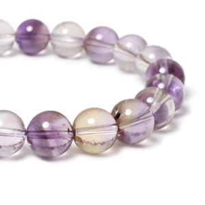 一点もの】ブラックマトリックスオパール6mm シンプルブレスレット