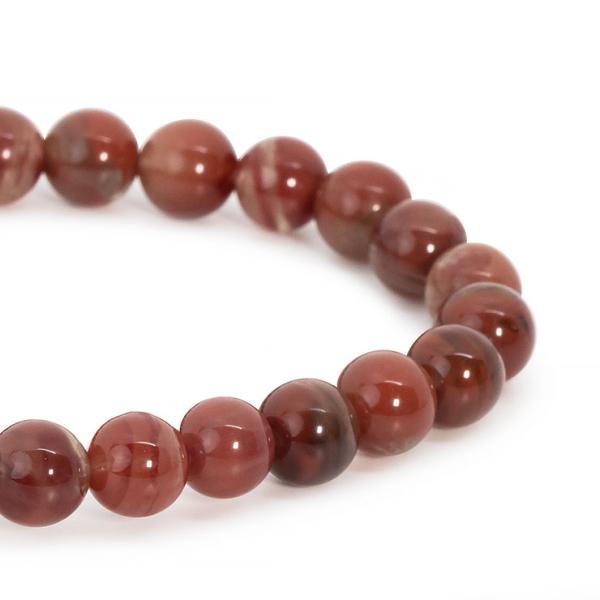 【一点もの】アンデシン7mm シンプルブレスレット【鑑別書付き】