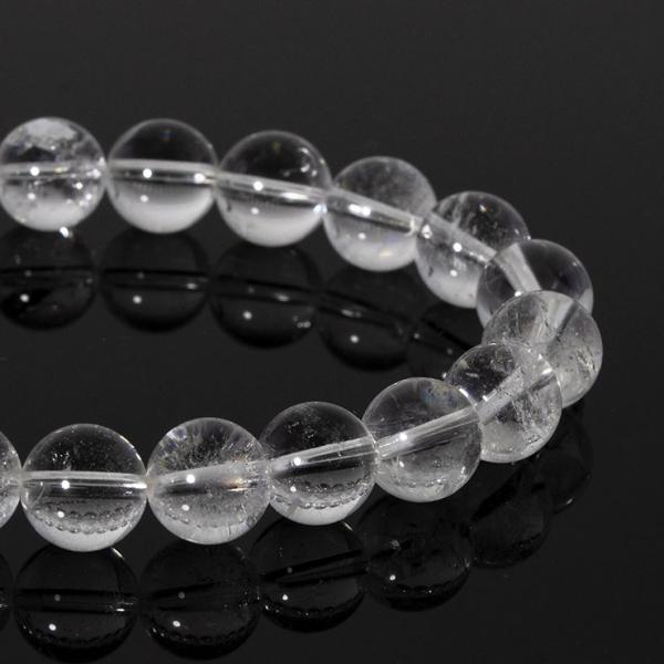 【一点もの】レムリアンシードクリスタル9mm シンプルブレスレット【鑑別書付き】