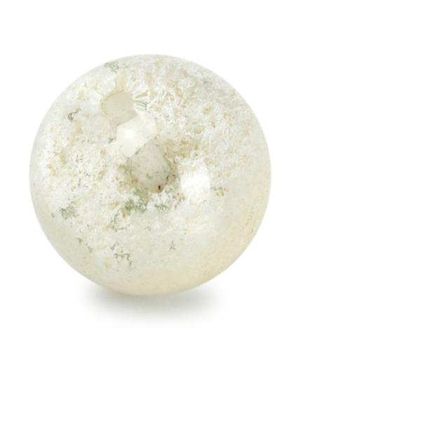 天然のガーデニング【一点もの】ガーデンクォーツ（ホワイト） 12mm