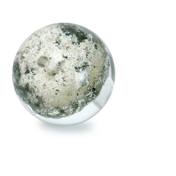 天然のガーデニング【一点もの】ガーデンクォーツ（ホワイト） 12mm