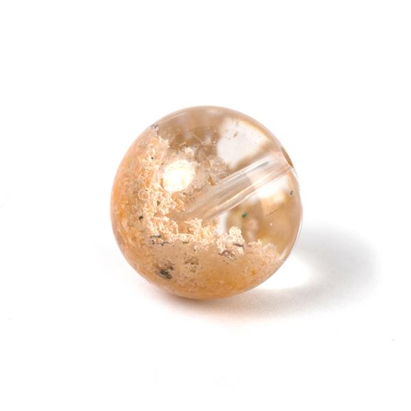 個性あふれる庭園水晶【一点もの】ガーデンクォーツ（ホワイト） 12mm