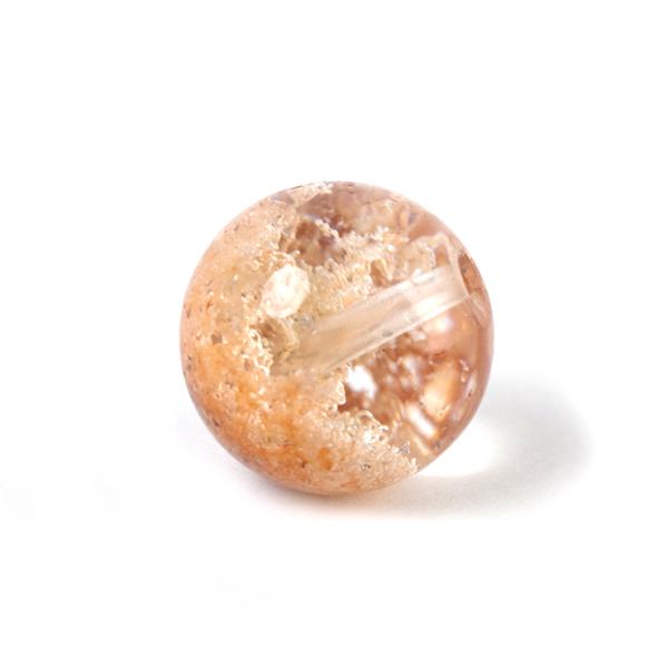 個性あふれる庭園水晶【一点もの】ガーデンクォーツ（ホワイト） 12mm