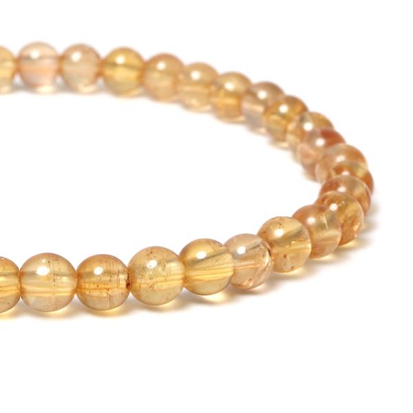 【一点もの】インペリアルトパーズ シンプルブレスレット【鑑別書付き】