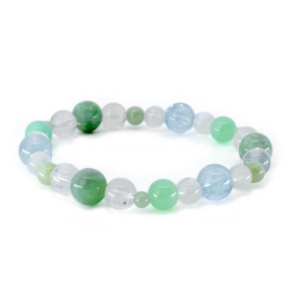 【一点もの】糸魚川翡翠 デザインブレスレット