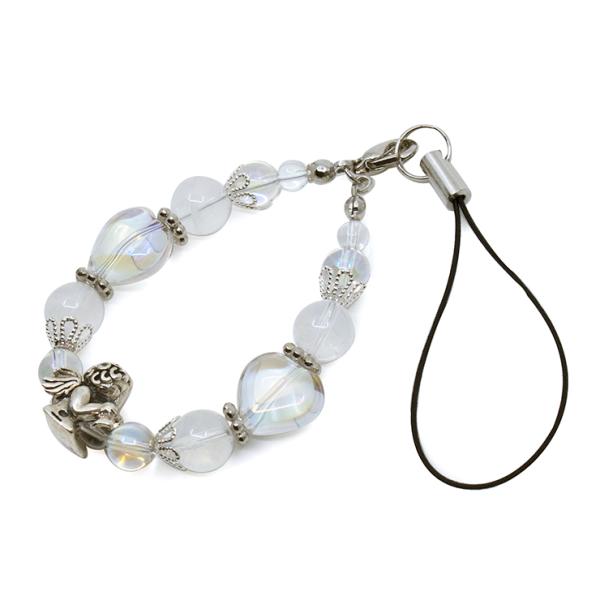 【一点もの】天使の歌声・ハート デザインストラップ