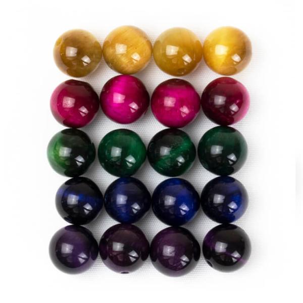 【パック】タイガーアイ Bセット（5カラー各4粒）