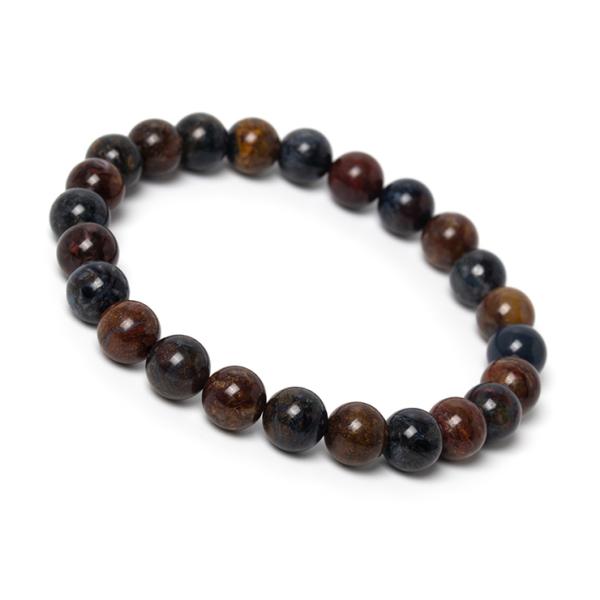 ピーターサイト（マルチカラー）8mm シンプルブレスレット