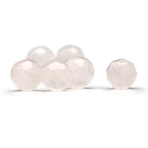 【粒売り/バラ売り】ローズクォーツ（32面カット） 4mm