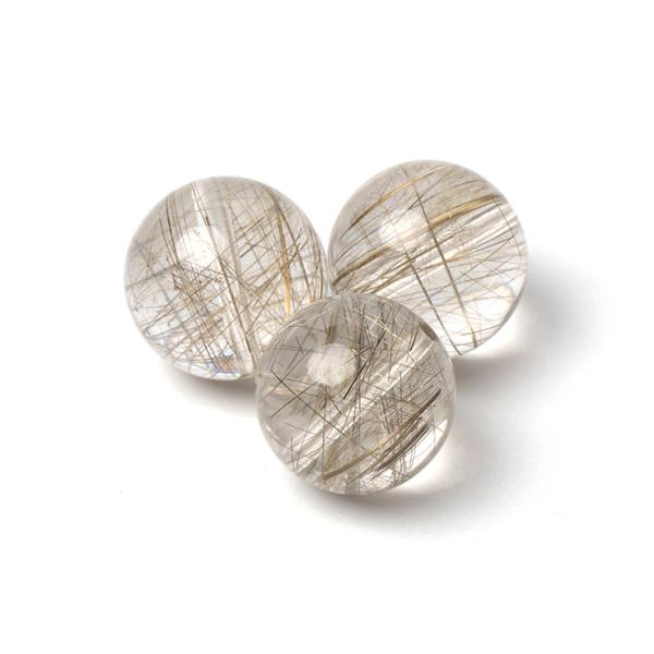 【粒売り/バラ売り】シルバールチルクォーツ 12mm